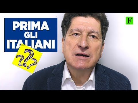 “Prima gli italiani”: uno slogan che nasce dall'intolleranza