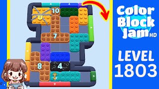 Soluzione del Livello 1803 di Color Block Jam