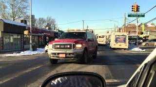 preview picture of video 'FDNY EMS SUPERVISOR 993 RESPONDING ON 69TH STREET IN THE WOODSIDE AREA OF QUEENS IN NEW YORK CITY.'