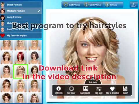 instyle hairstyle try on app