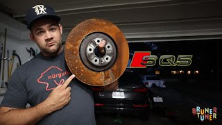 Avoid costly brake bills: DIY SQ5 brake job