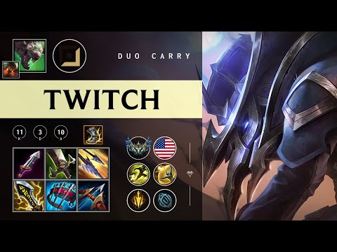 Twitch ADC vs Nilah - NA Challenger Patch 26.01