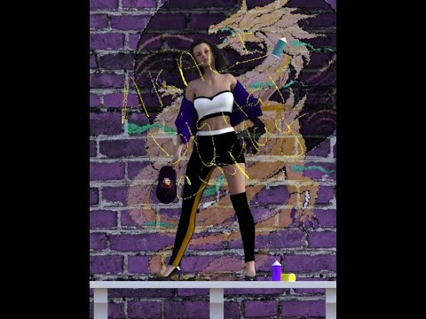 Akali KDA - Marvelous Designer Timelapse