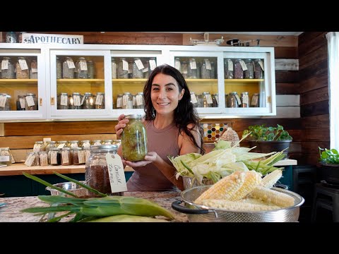 Don't Throw Away your Corn Silk.... Make a TINCTURE!!!