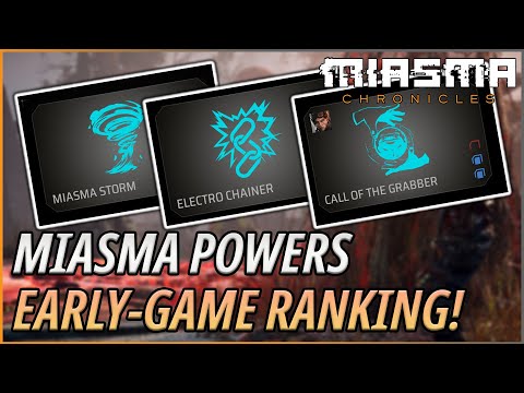 Ranking & Using the Miasma Powers Effectively! | Miasma Chronicles Miasma Power Guide