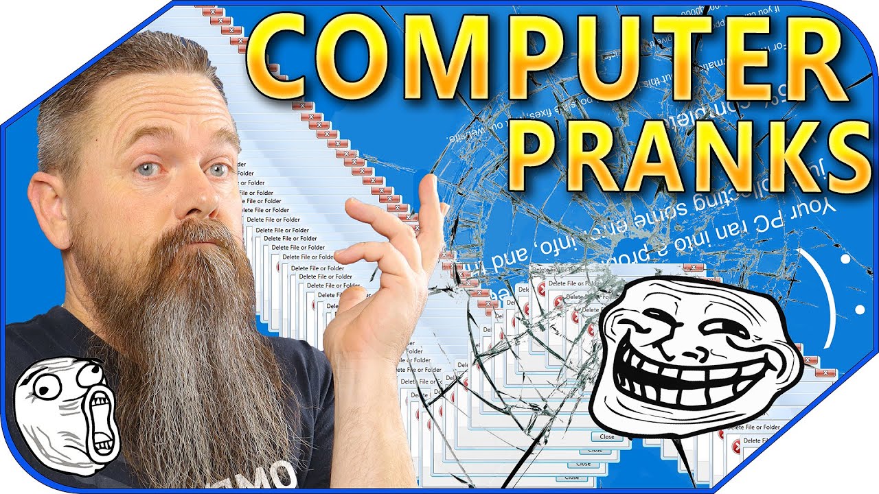 Hilarious Computer Pranks