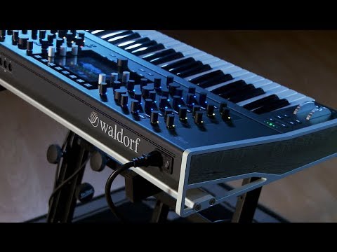 Waldorf Quantum Synthesizer - Full Demo with Nick Kwas