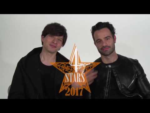 『4Stars 2017』ラミン・カリムルー＆城田優メッセージ