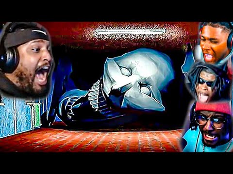 4 BLACK GUYS RUN FROM THE BIGGEST MOST TERRIFYING MONSTERS!!! [emissary zero]