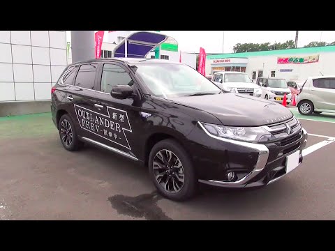 MITSUBISHI OUTLANDER 2015, PHEV, G NaviPackage. Обзор экстерьера и интерьера.