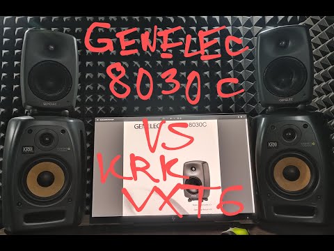 KRK VXT6 vs. Genelec 8030C