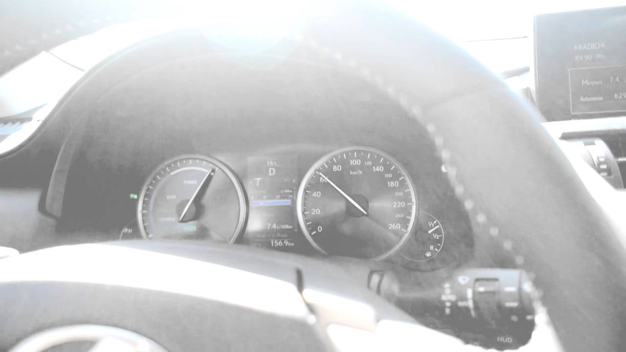0 à 100 km/h en Lexus NX 300h