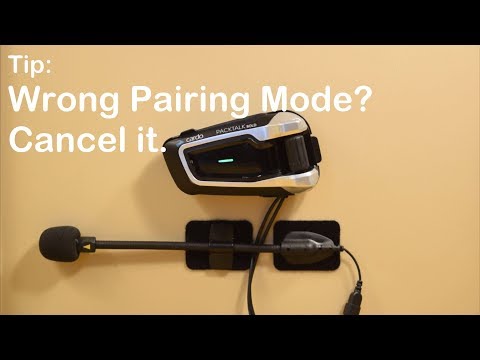 Cardo PACKTALK/BOLD - Helpful Pairing Tip
