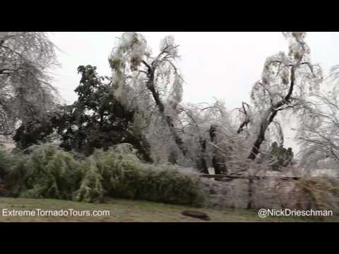 MAJOR Oklahoma Ice Storm! November 27-28, 2015