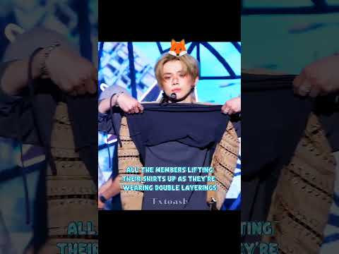 Protect Huening Kai From Hyungs #kpop #taehyun #yeonjun #beomgyu #soobin #hueningkai #shorts #txt