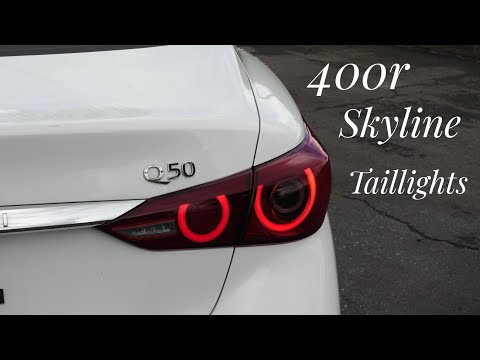 Infiniti Q50 400r Skyline Taillights (Install)