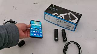 Video thumbnail for External wireless mic for USB C Android | Sennheiser XS Wireless Digital by hxos plus