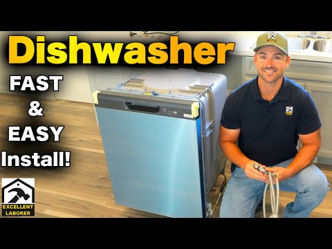 How I Installed a Dishwasher in Under 30 Minutes!