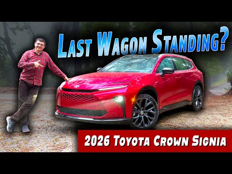 2026 Toyota Crown Signia Review | The Return Of The Station Wagon? Or Just Last Wagon Standing?