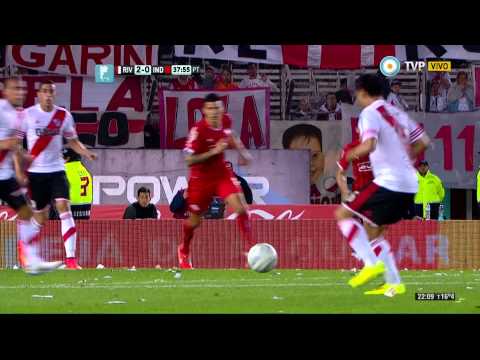 Golazo de Rojas. River 2 - Independiente 0 | TPD2014 - Fecha 8