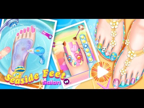 Seaside Feet Salon: Girl Game Video