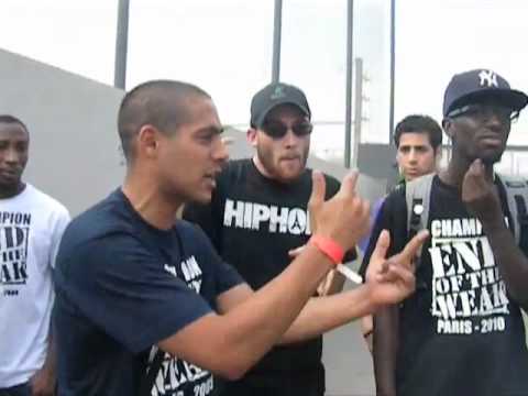 Freestyle Rap Cypher in Paris