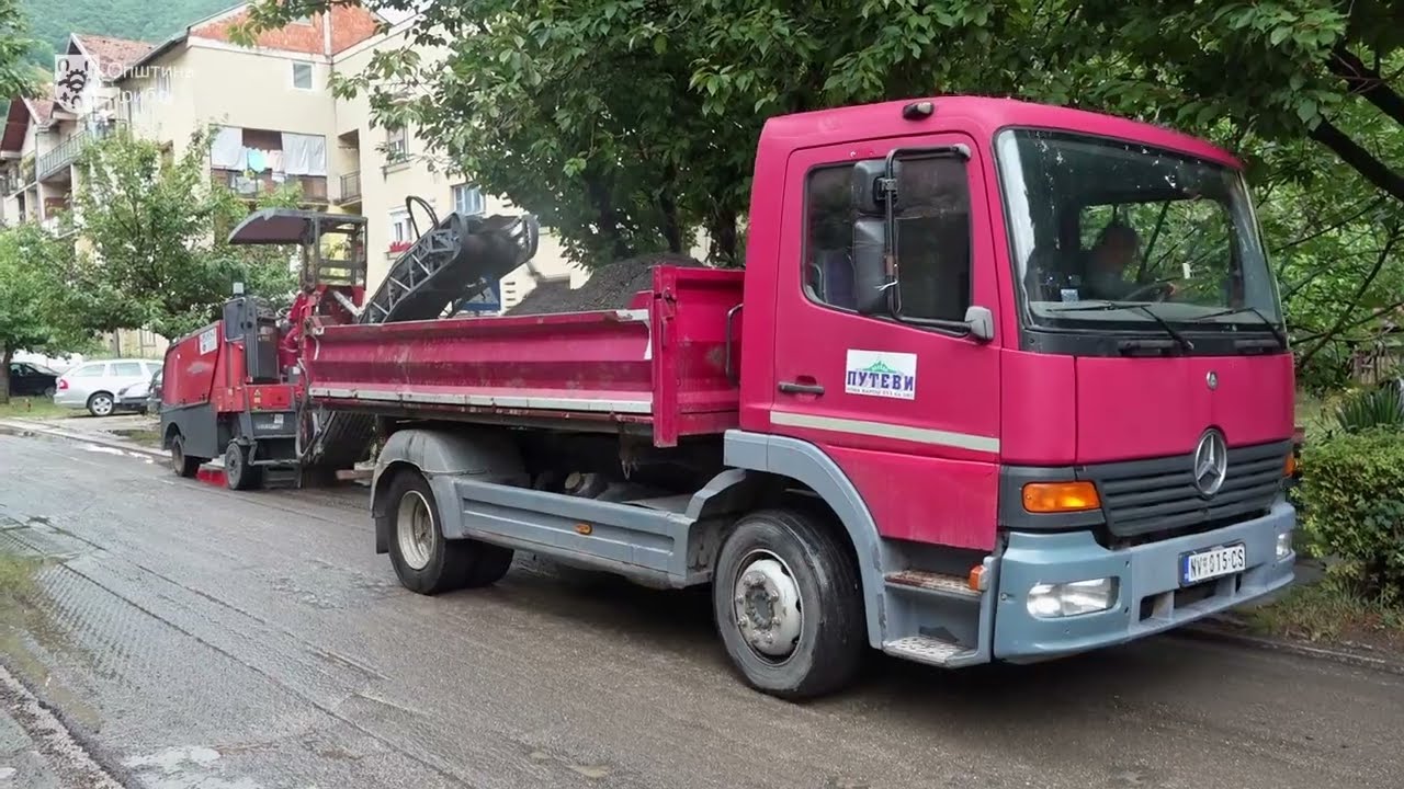 Почело асфалтирање улица у Прибоју