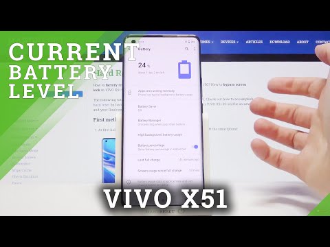 How to Show Up Battery Percentage in VIVO X51 5G – Battery Details