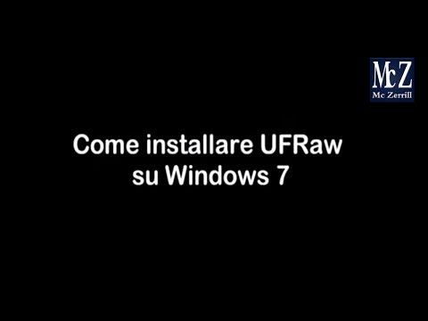 comment installer ufraw