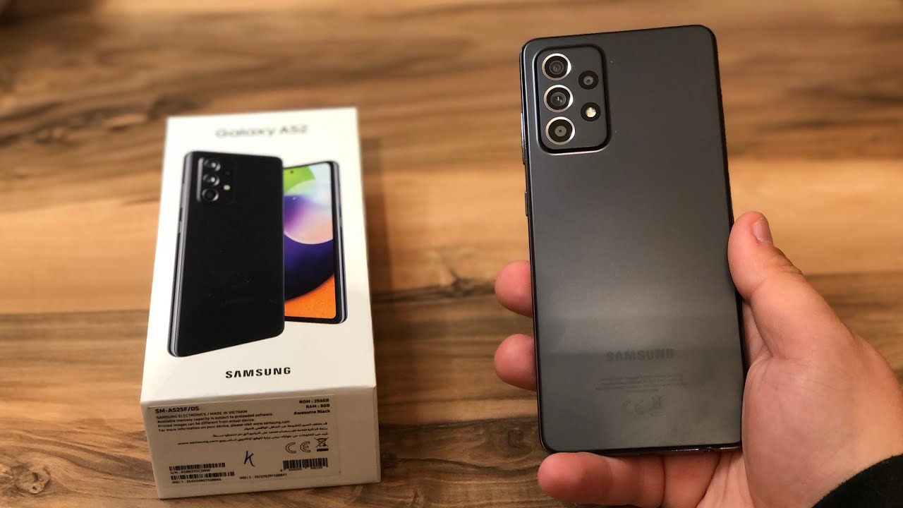 Samsung Galaxy A52 Unboxing & First Impressions