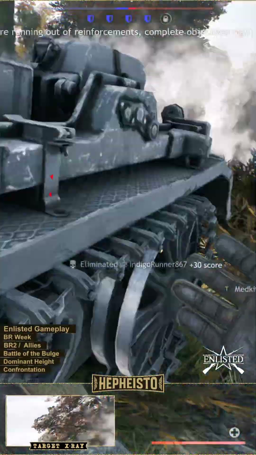 Assaulter eliminates Panzer III B with TNT Charge