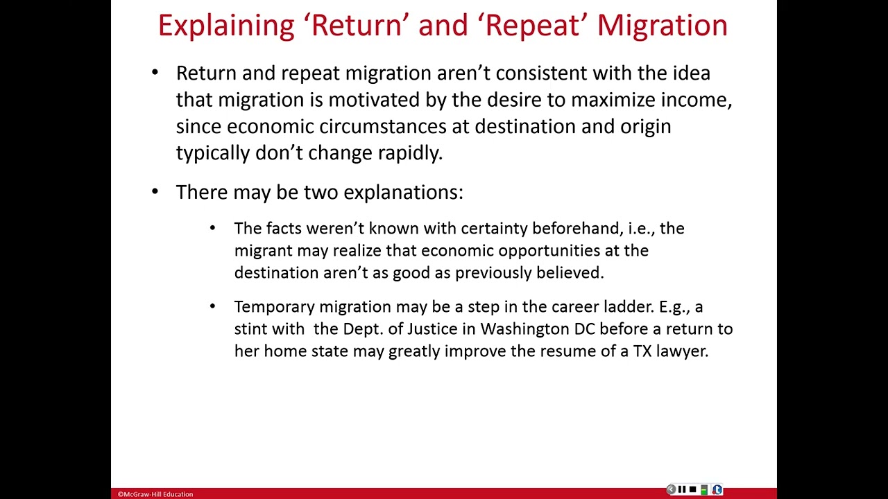 Labor Lecture Chapter 8 Labor Mobility