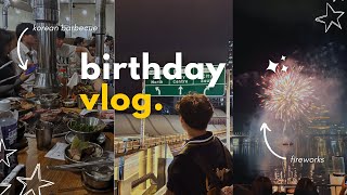 BIRTHDAY VLOG 🎈 // arcade, dinner with friends, fireworks, and more!