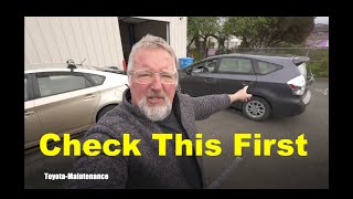 Toyota Prius P0455 P0441 EVAP Codes