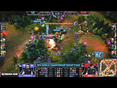 BEST OFF THE WORLD SK vs SHR  S4 World Championship 2014