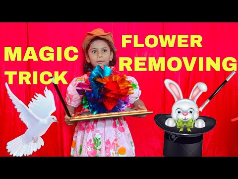 FLOWER REMOVING (Magic) #comedy #dance #reels #food #music #trending #video #shorts #art