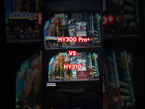 Projector selection: HY300Pro+ vs HY310🔥#magcubic #hy310 #projector #hy300pro+