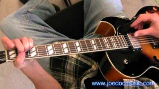 O Christmas Tree Easy Jazz Guitar Chord Melody Lesson (Charlie Brown Style)