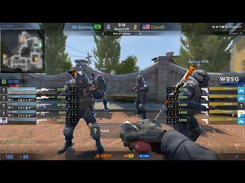 Cloud9 vs SK at WESG North America Regional Grand Finals Map 3