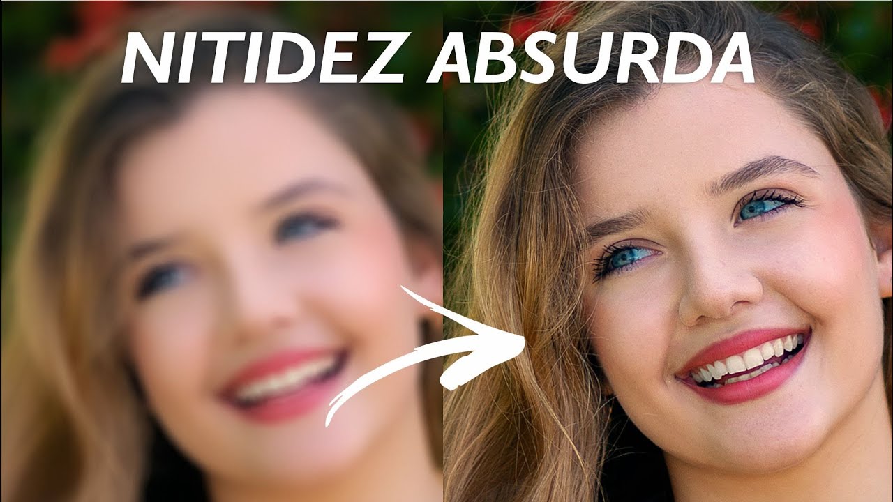 Como adicionar NITIDEZ absurda  no Photoshop