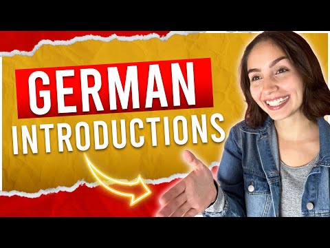 Introducing yourself in German? This is how Germans do it!