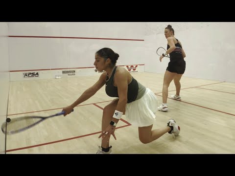 World Class Women's Squash--Amina El Rihany(Egypt-WR#62) Vs Nadia Pfister(Switzerland--WR#90)
