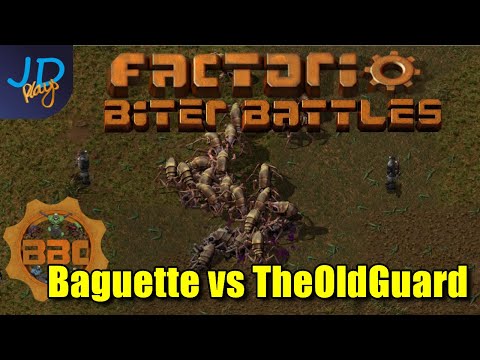 Factorio PvP Biter Battles ⚙️ BBChampions ⚙️ Baguette vs TheOldGuard