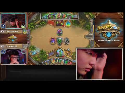 tom60229 vs Surrender Hearthstone World Championship 2018 Semifinals tom60229 vs Surrender