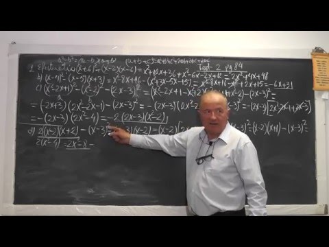 2/2 Lectia 978 Ecuatii de gradul 2 Formule de calcul prescurtat Puteri Radicali Modul - Tema Clasa 7