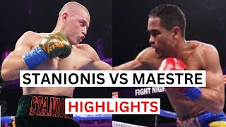 Eimantas Stanionis vs Gabriel Maestre Highlights & Knockouts