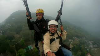 preview picture of video 'Paragliding at Kalimpong for first time.| Fly in the sky.| Once in a lifetime experience.| #LostSoul'