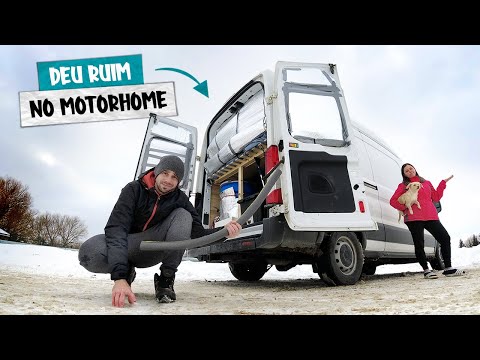 PROBLEMA NO MOTORHOME | Segundo dia de VIAGEM Pelo CANADA | VAN LIFE | Se Joga Na Estrada