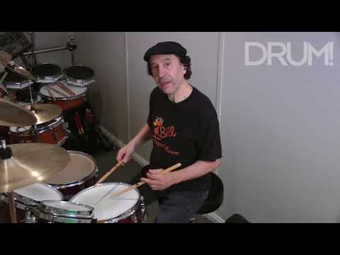 Tiger Bill Drum Lesson — Buddy Rich's Whipped Cream Roll