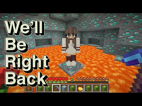CURSED MINECRAFT - WE"ll BE RIGHT BACK FUNNY MOMENTS BY BORIS CRAFT MEME 3
